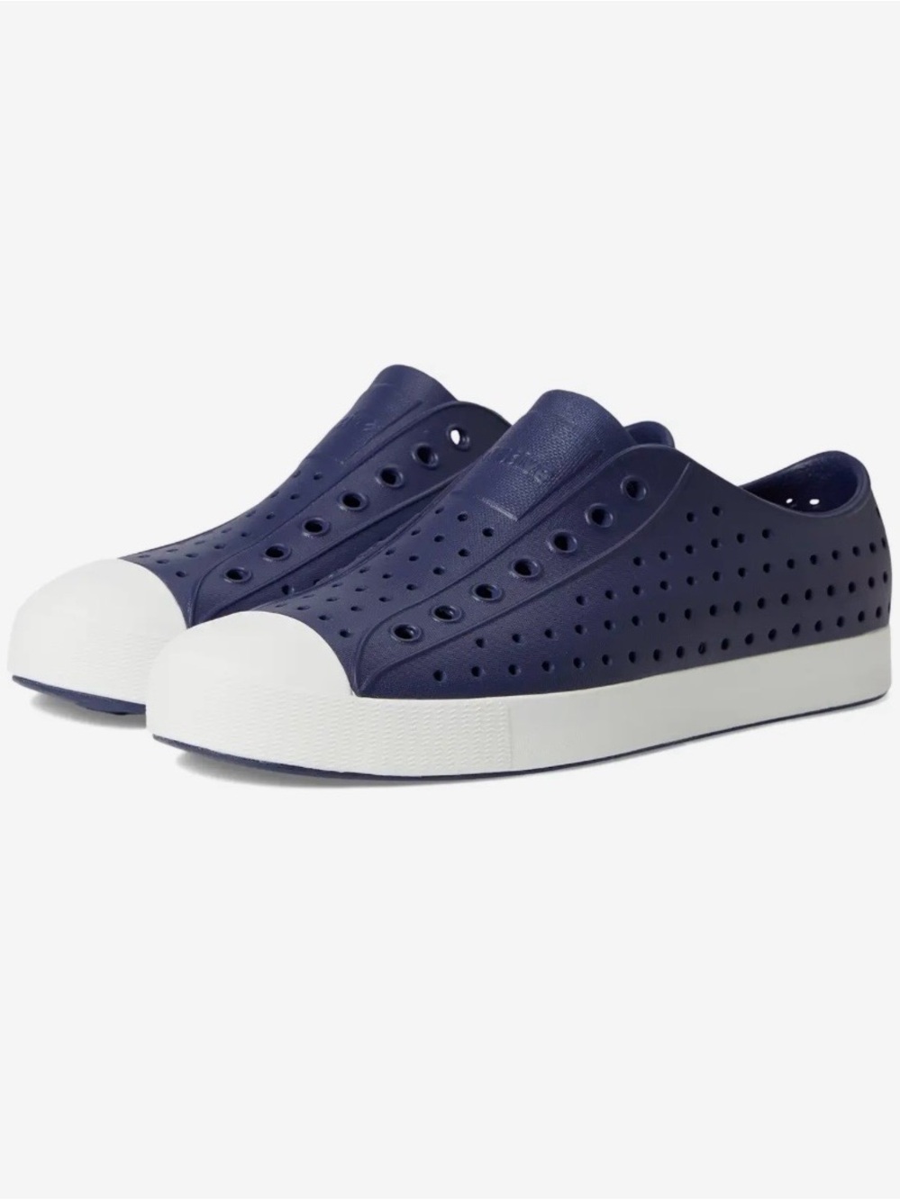 Natives Jefferson Slip-On Sneakers in Navy/White